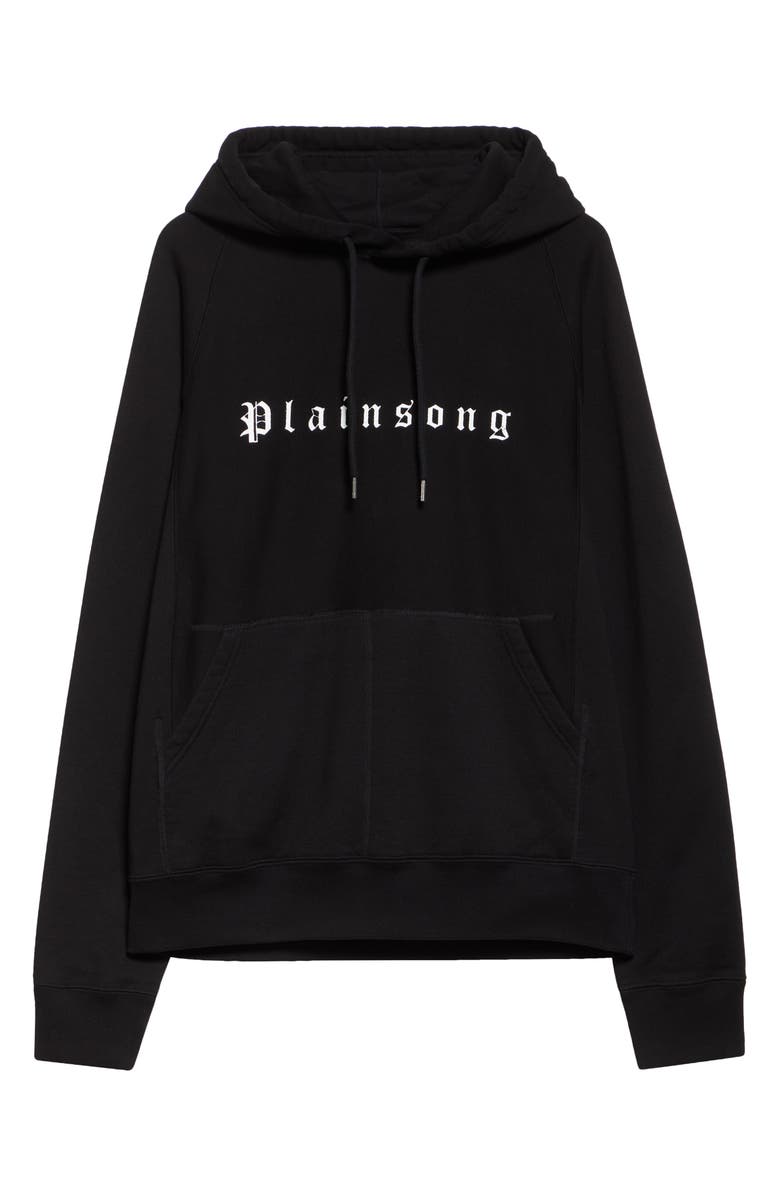 TAKAHIROMIYASHITA TheSoloist. Plainsong Graphic Hoodie, Alternate, color, Black