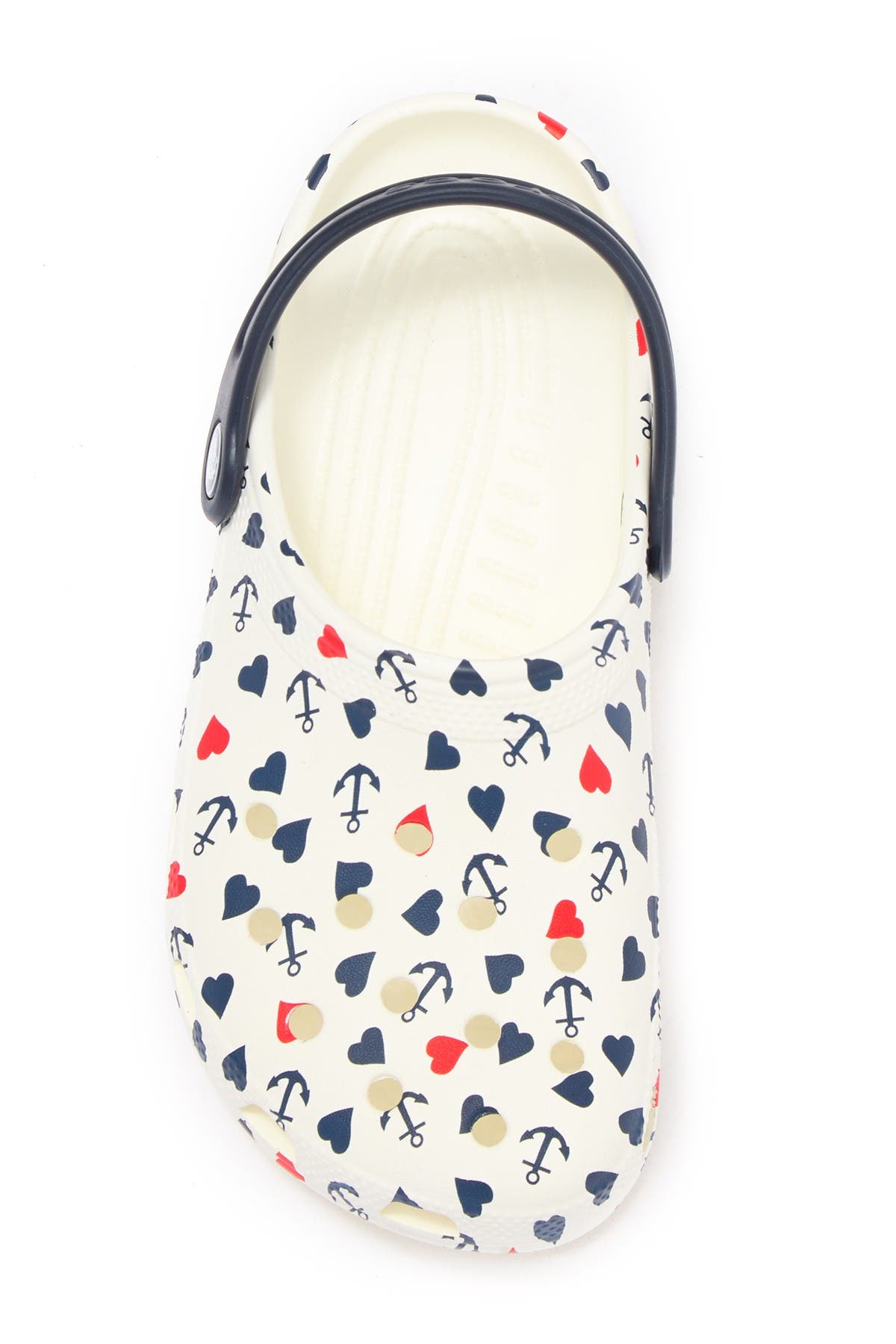 CROCS Classic Anchor Print Clog, Alternate, color, 