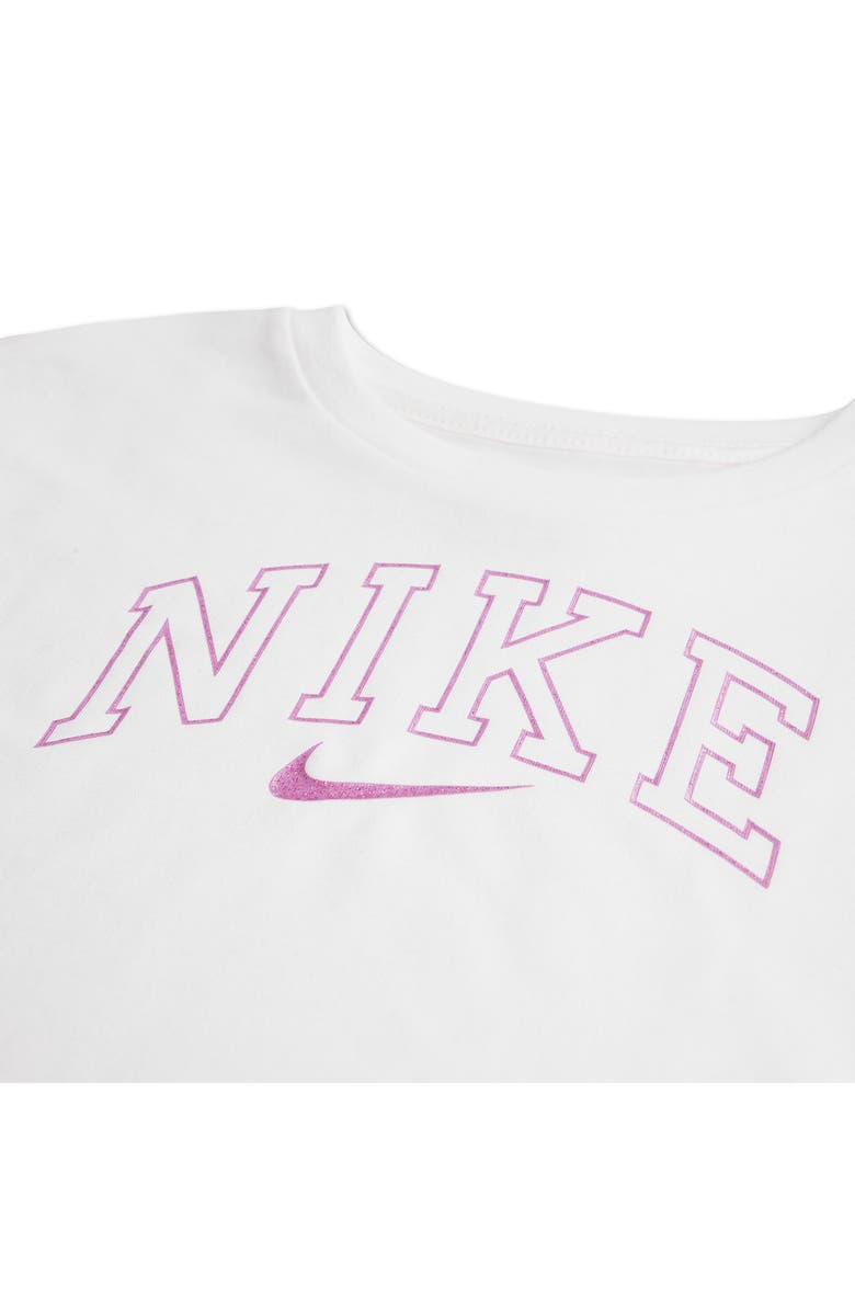 Nike Kids' Swoosh Spirit Vest, T-Shirt & Sweatpants Set, Alternate, color, 