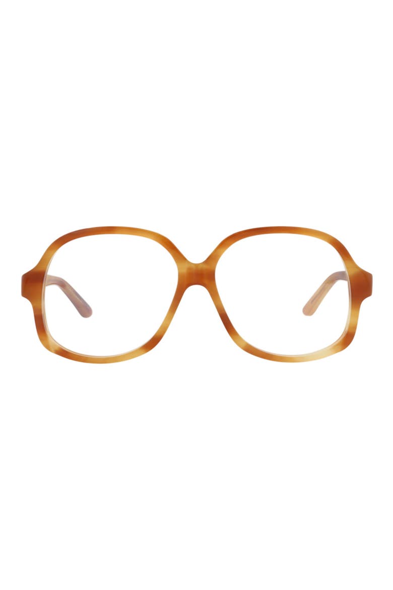 59mm Oversize Optical Frames, Main, color, HAVANA HAVANA TRANSPARENT