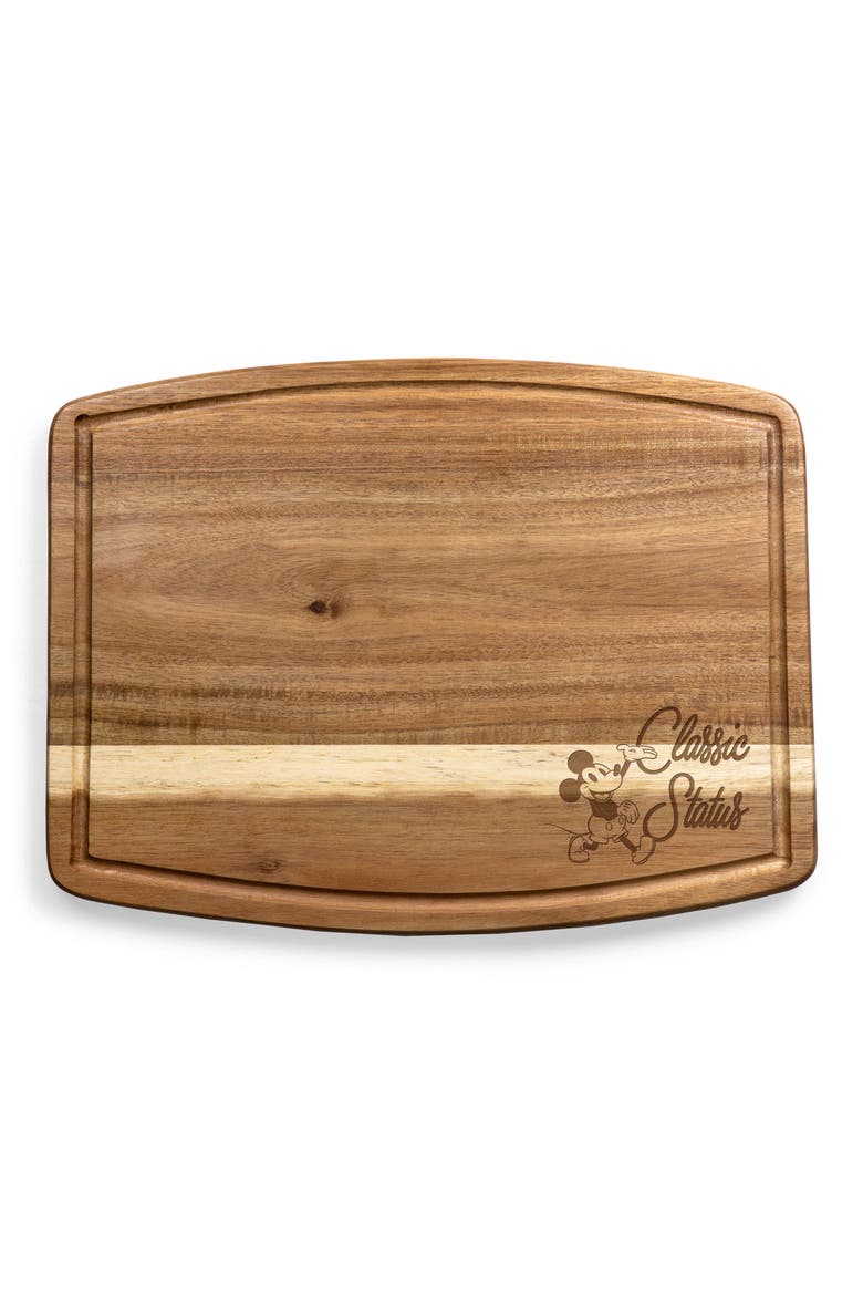 Disney® Mickey Mouse Ovale Cutting Board, Main, color, BROWN/MICKEY