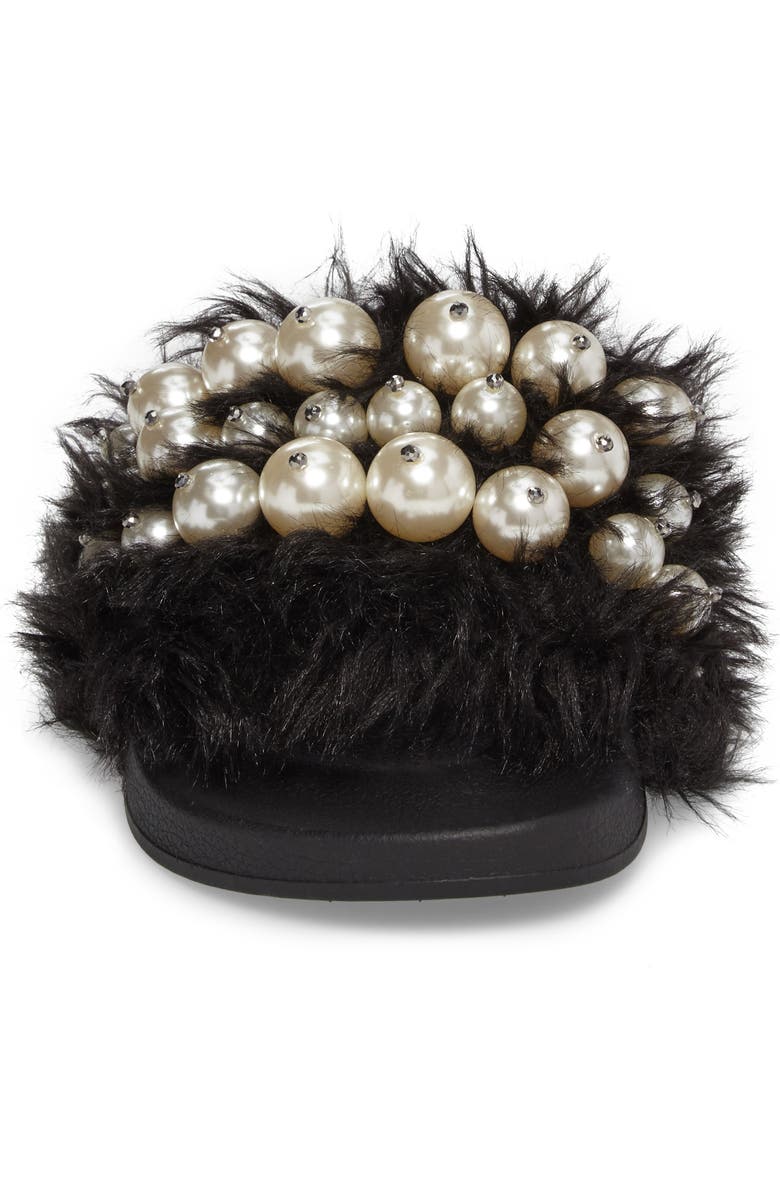 Jeffrey Campbell Jova Embellished Slide, Alternate, color,