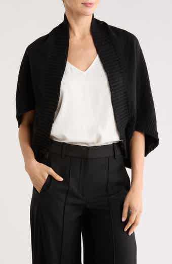 Melrose and Market Rib Knit Cocoon Shrug