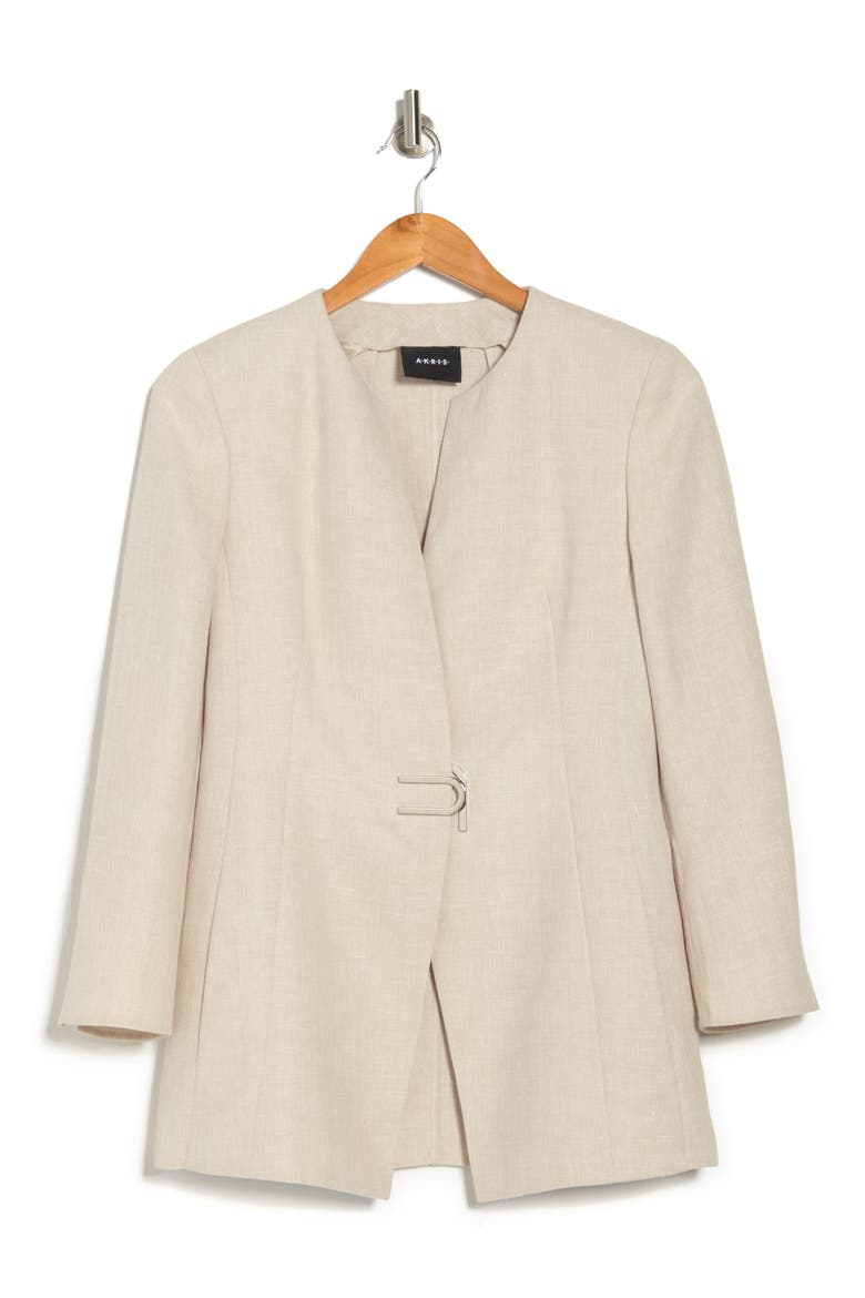 Ana Long Sleeve Jacket, Alternate, color, 034-CANVAS
