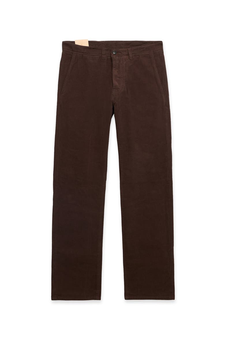 Reno Corduroy Trousers, Main, color, BROWN