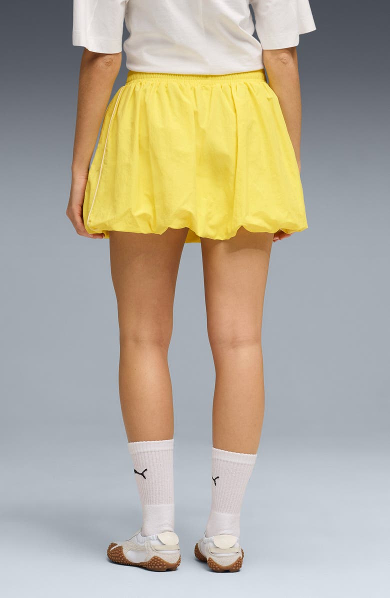PUMA T7 Bubble Hem Miniskirt, Alternate, color, 