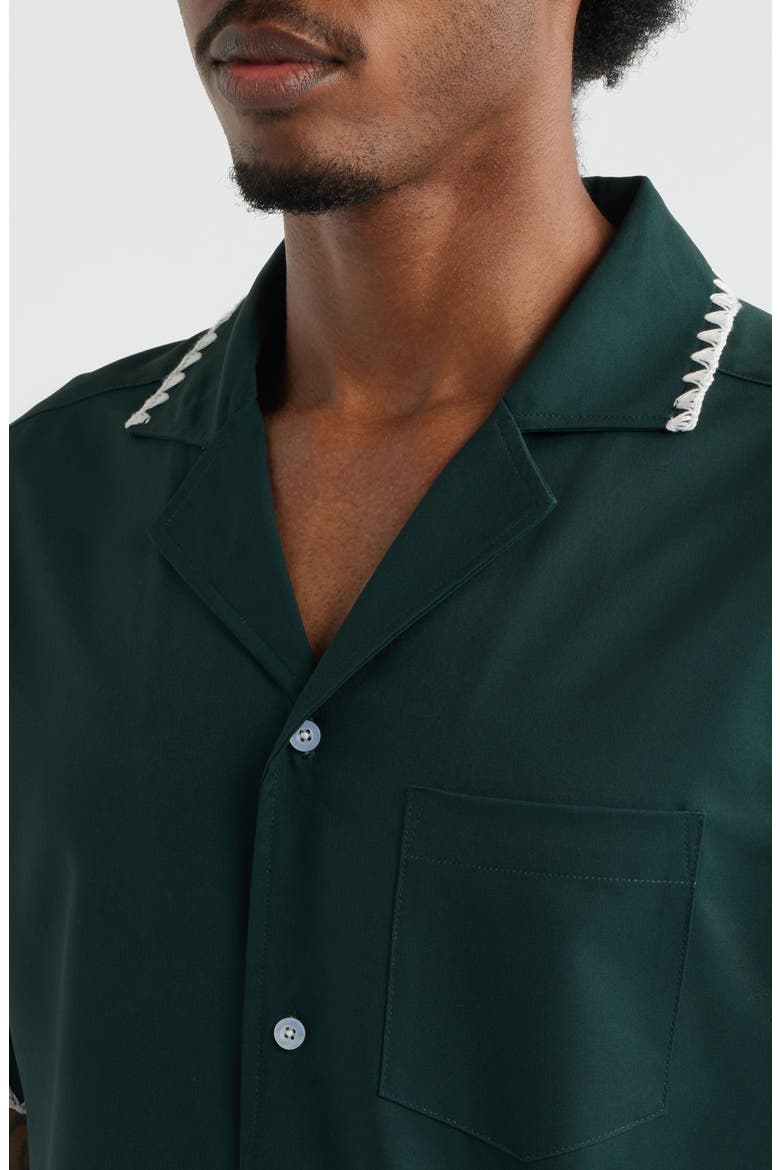 Green Course Weekend Camp Shirt, Main, color, GREEN