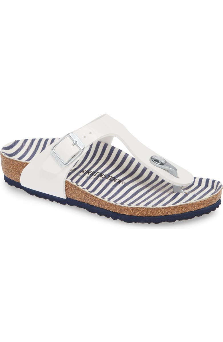 Birkenstock Gizeh Nautical Sandal, Main, color,