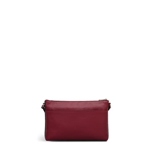 Radley Pockets Medium Ziptop Crossbody Bag In Red