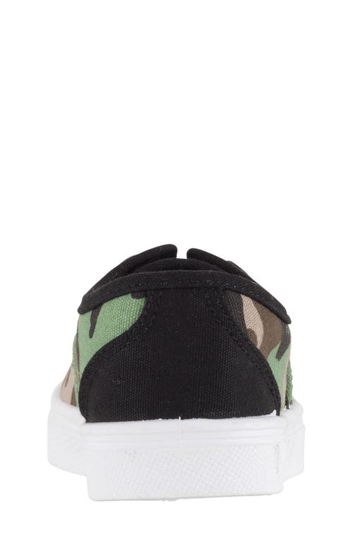 Oomphies Kids' Robin Slip-on Sneaker In Camo