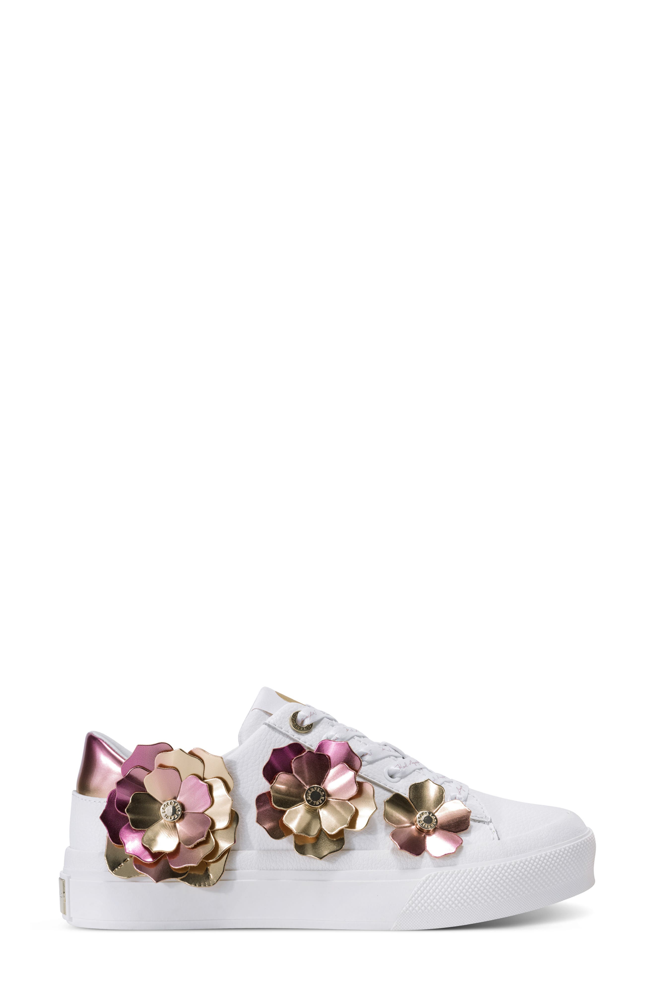 KARL LAGERFELD PARIS Georgia Sneaker, Alternate, color, White/ Multi