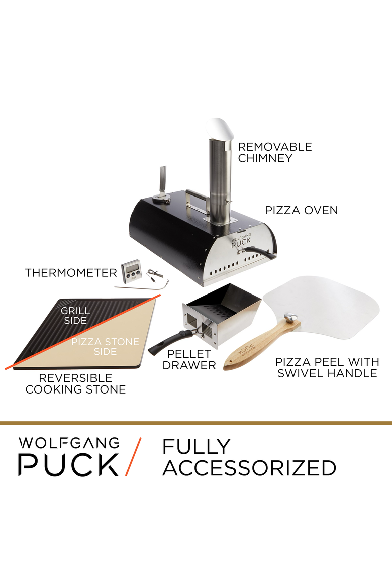 Outdoor Pizza Oven, Durable Stainless Steel, Portable Pizza Oven, Compact Storage, Pellet Pizza Oven, Alternate, color, Silver