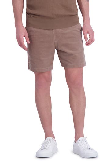 Shop Goodlife Stretch Corduroy Shorts In Timber