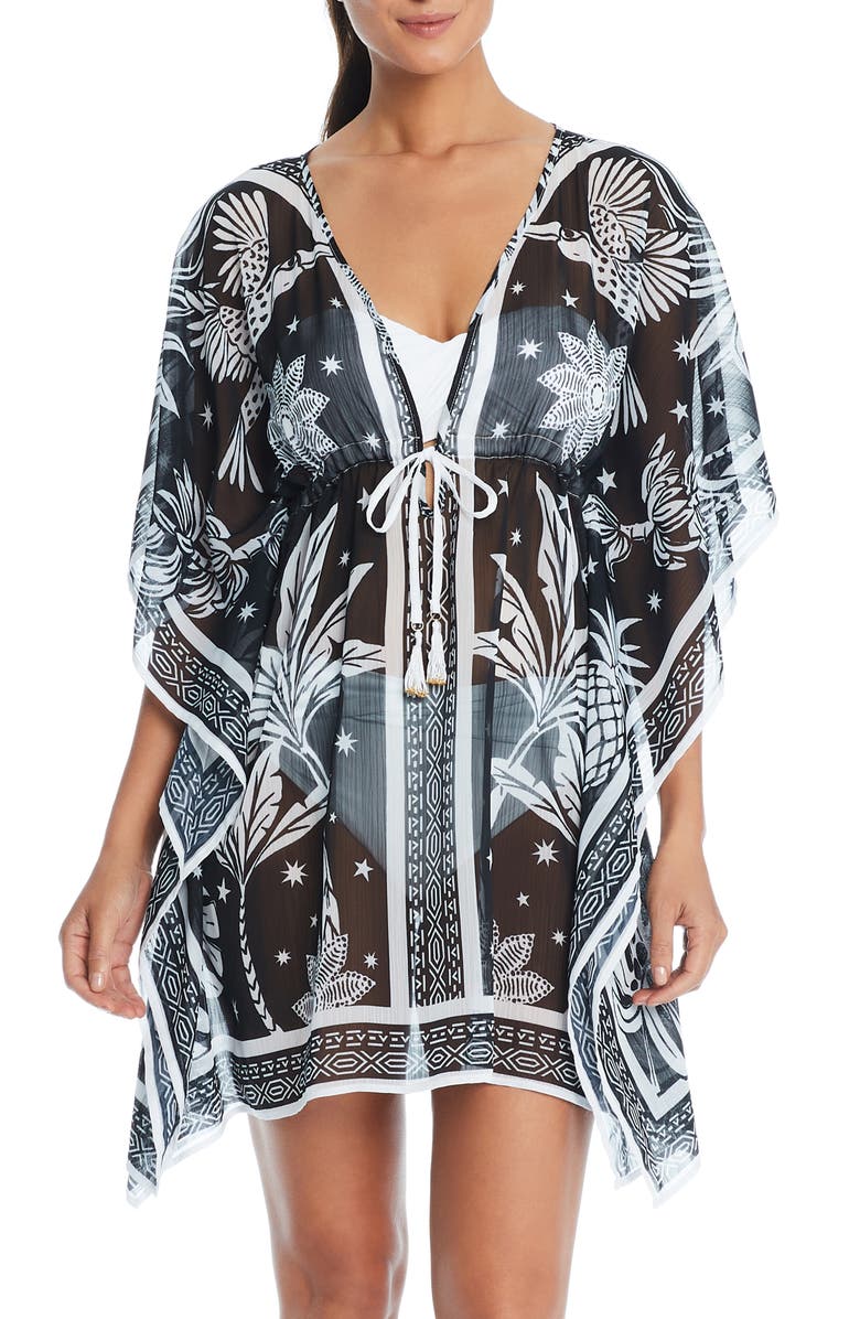 BLEU by Rod Beattie Cover-Up Caftan, Main, color,