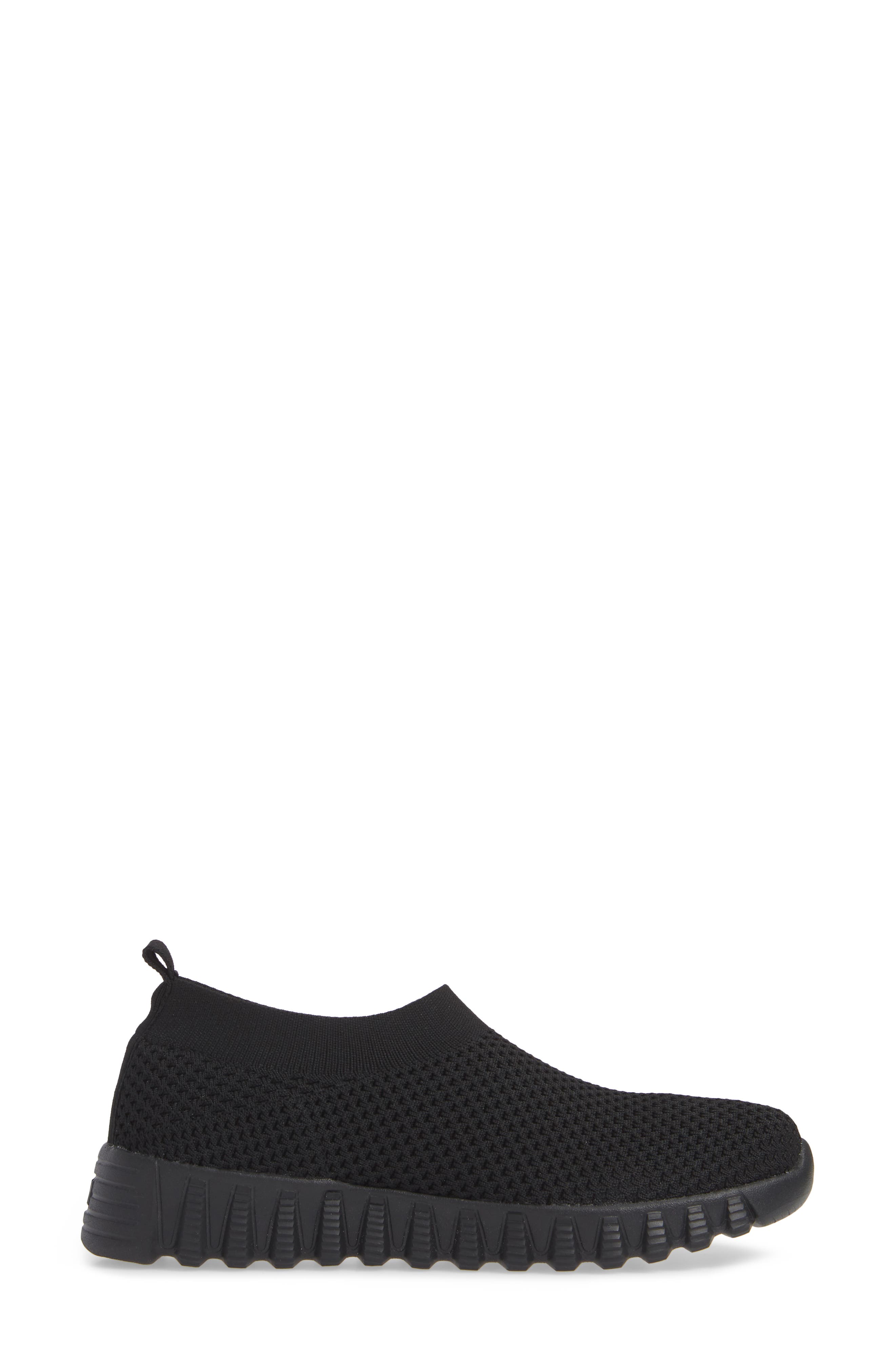 Electric Sneaker, Alternate, color, BLACK FABRIC
