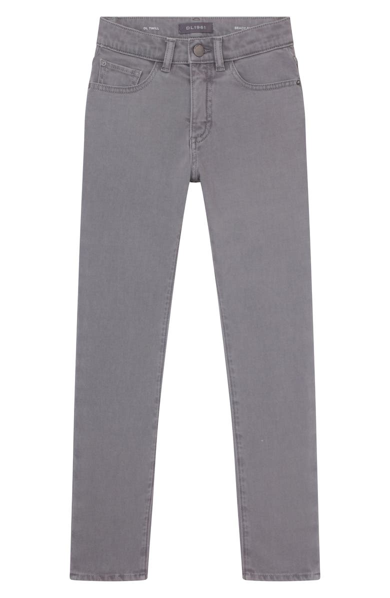DL1961 Kids' Brady Slim Fit Twill Pants, Main, color, 