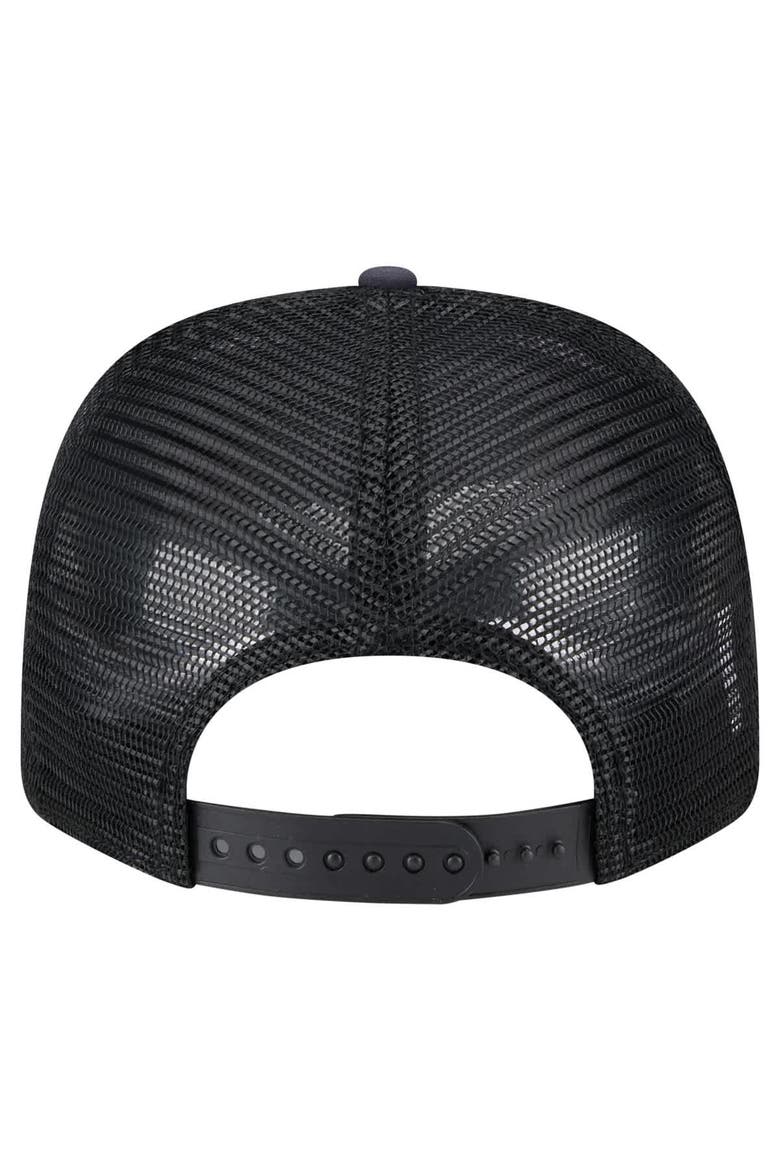 Men's New Era Black New York Yankees Adventure Drinks Pattern 9SEVENTY Stretch-Snap Hat, Alternate, color, Navy