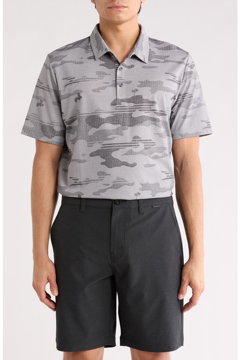 Skywind Golf Polo, Main, color, HEATHER MEDIUM GREY