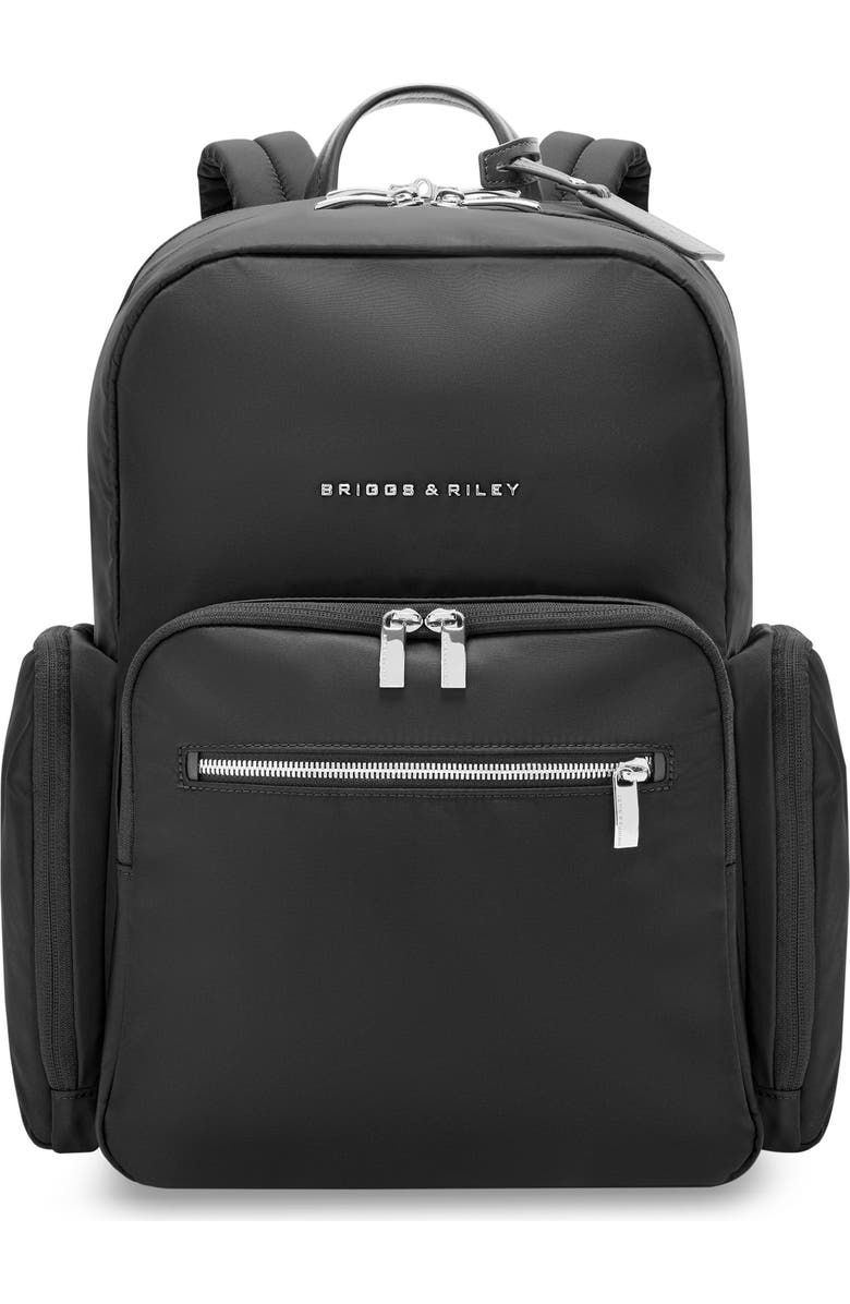 Briggs & Riley Rhapsody Medium Backpack, Main, color, Black