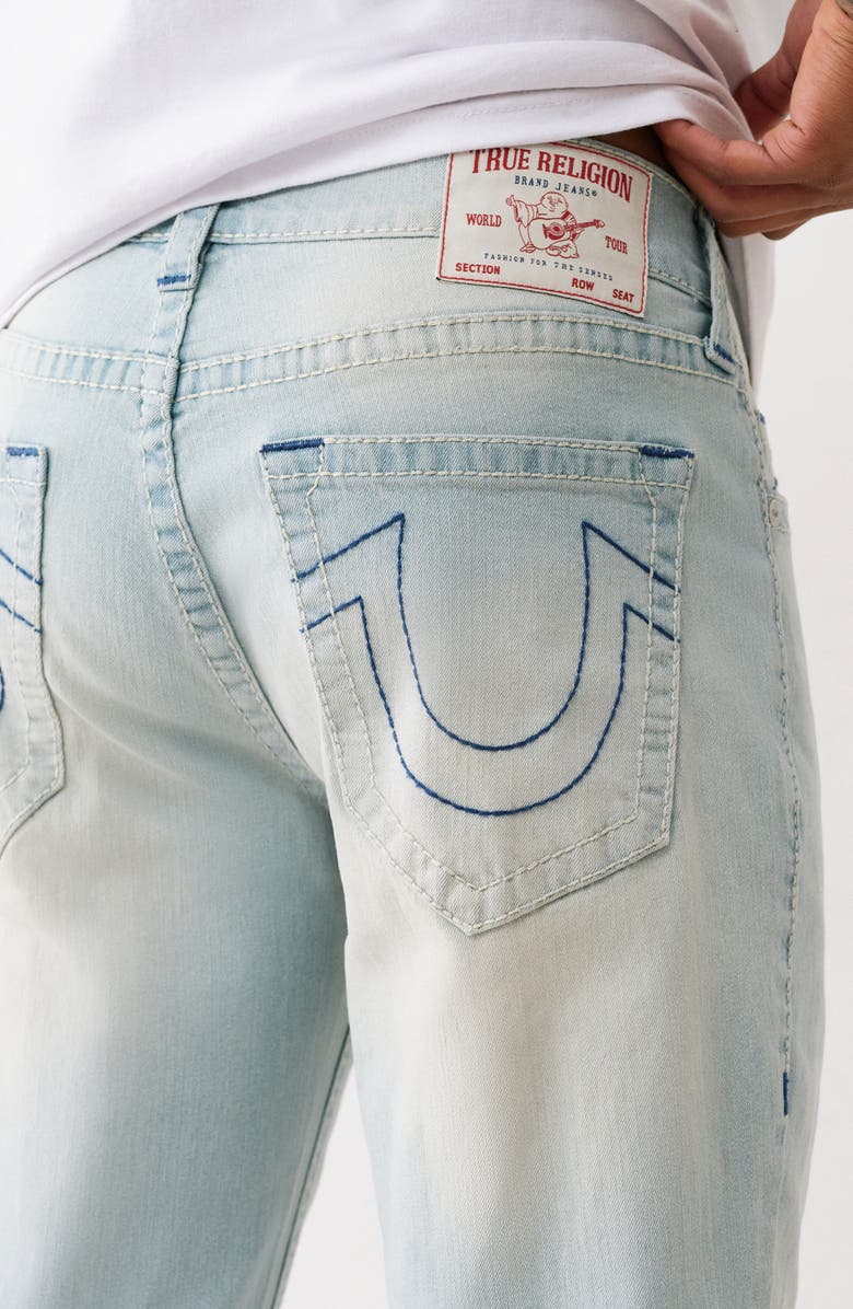 True Religion Geno Slim Fit Jeans, Alternate, color, Light Endless