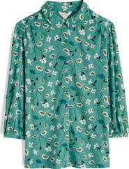 Seasalt Cornwall Embrace Floral Button-Up Shirt
