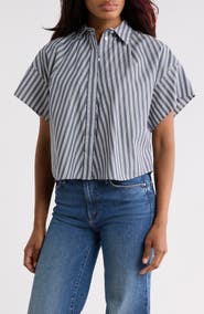 rag & bone Maura Stripe Button-Up Shirt