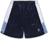 FANATICS Men's Fanatics Branded Navy Memphis Grizzlies Big & Tall Champion Rush Practice Shorts