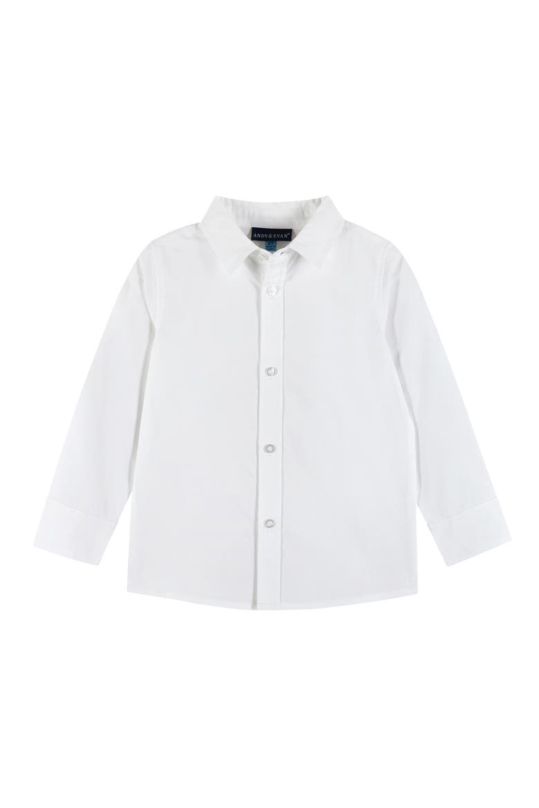 Button-Up Shirt, Suspenders, Pants & Bow Tie Set, Alternate, color, WHITE