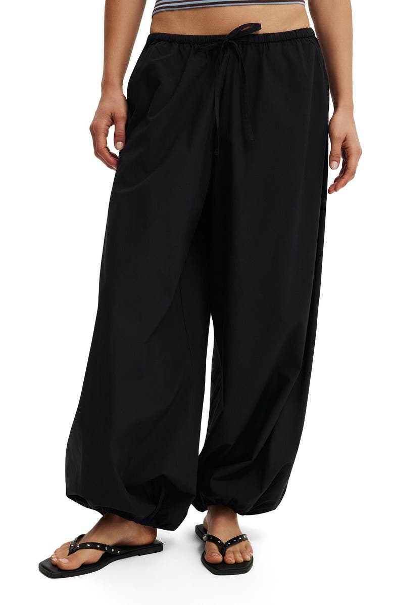 Cotton On Women's Rio Balloon Pant, Main, color, Black