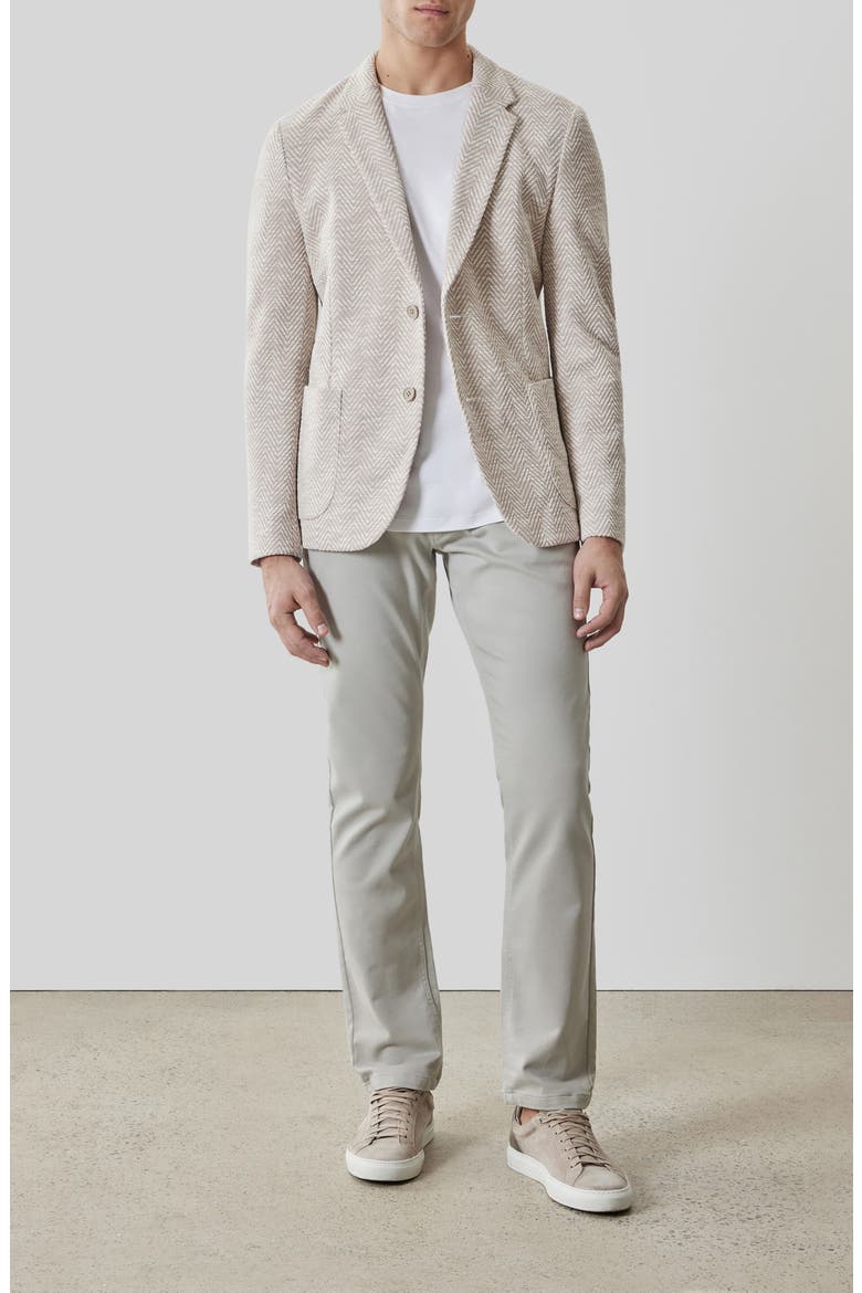 Jett Knit Herringbone Sport Coat, Alternate, color, SHADOW CORAL