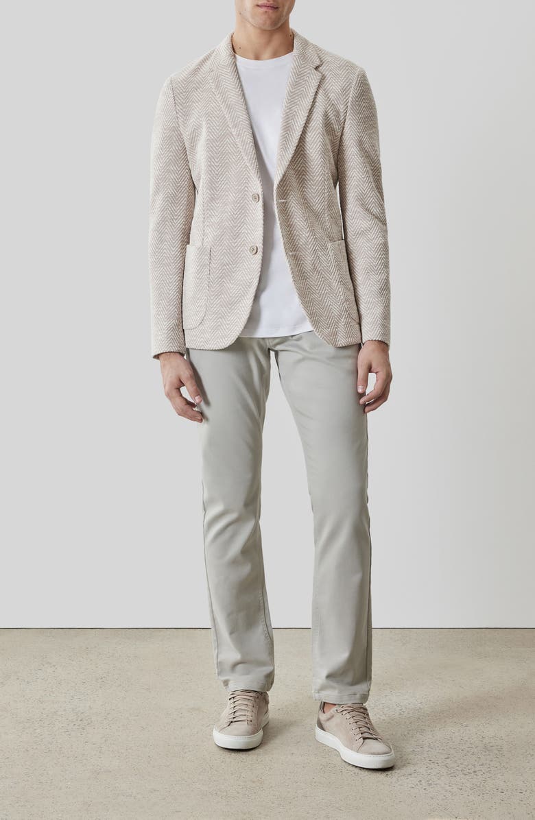 Robert Barakett Jett Knit Herringbone Sport Coat, Alternate, color, 