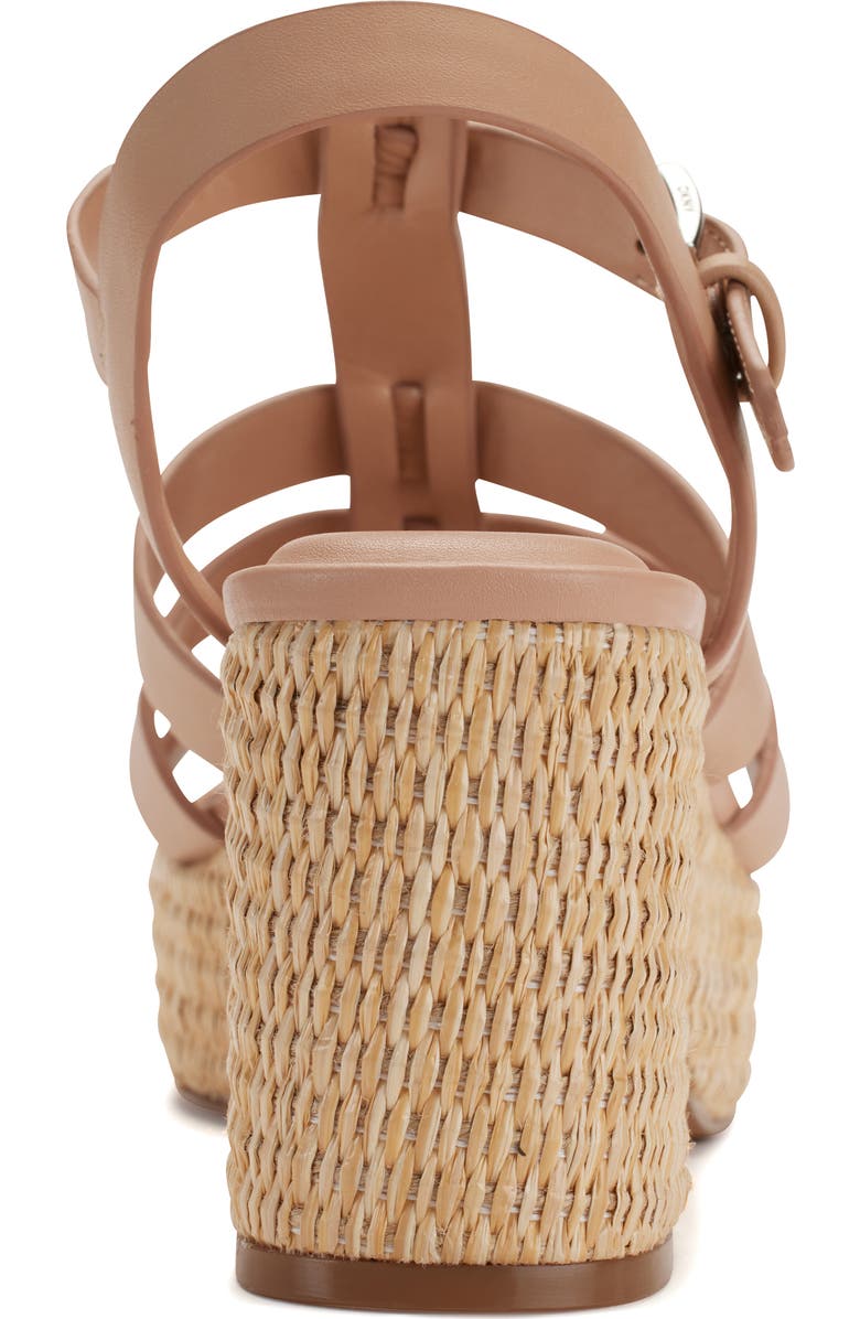 DKNY Fisherman Platform Sandal, Alternate, color, Rose Beige