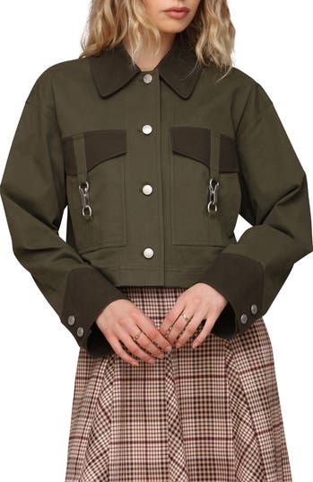 Oversize Crop Trucker Jacket