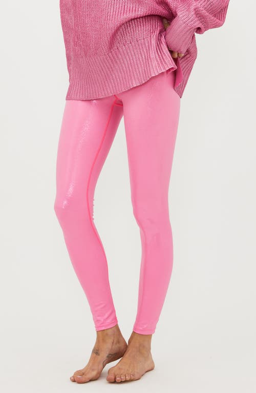 Beach Riot Piper Leggings in Pink Shine 