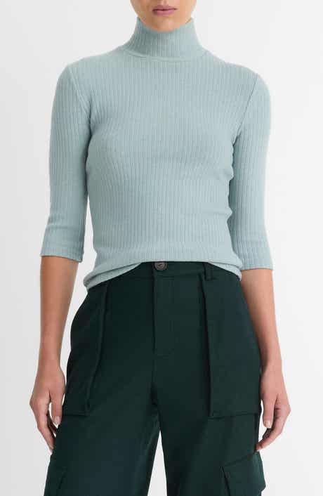 Vince Rib Turtleneck Sweater