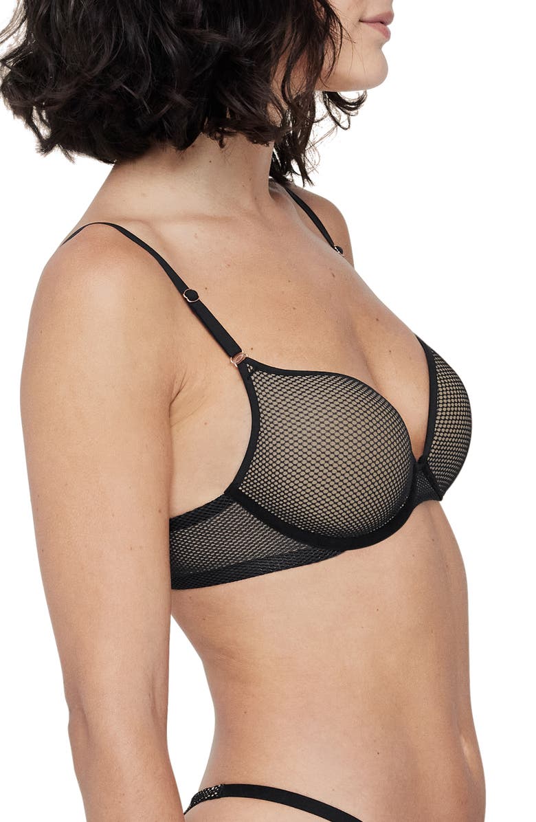 Skarlett Blue Mischief Push-Up Bra, Alternate, color,