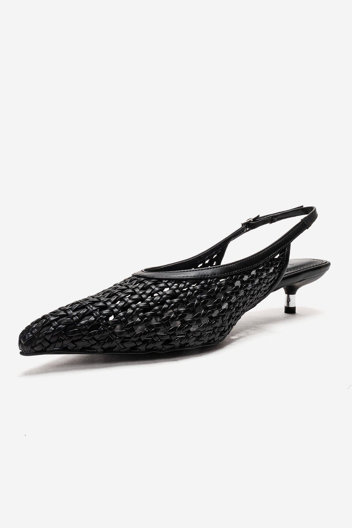 Prologue Shoes Orelis Kitten Heel Pump, Alternate, color, Black