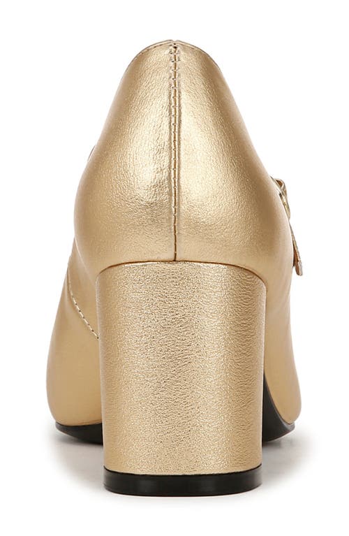 Naturalizer Loveable Mary Jane Pump In Gold