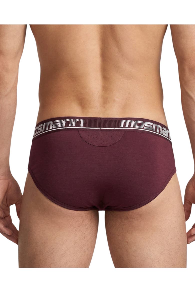 Men's Comfort Core Briefs, Alternate, color, Burgundy