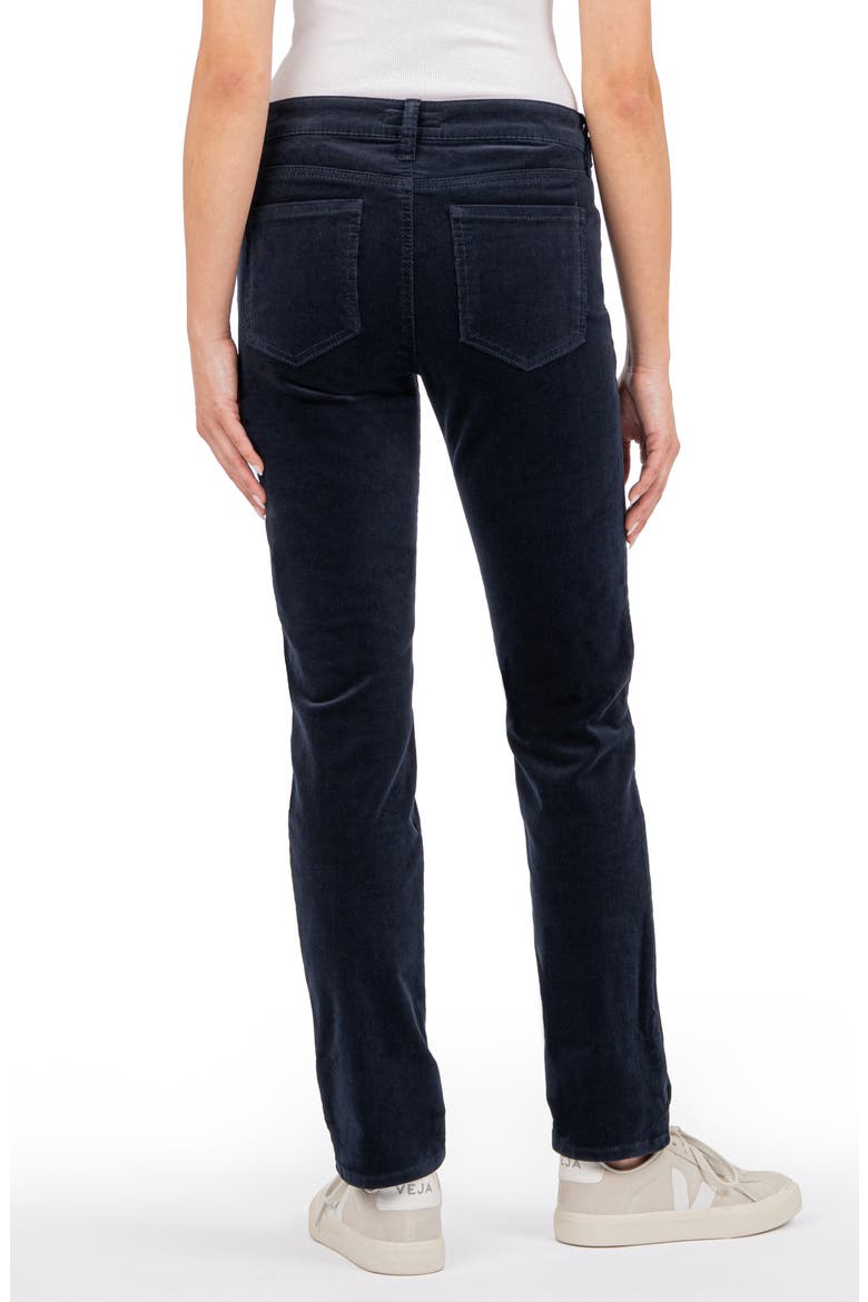 Catherine Stretch Cotton Corduroy Boyfriend Pants, Alternate, color, NAVY JM