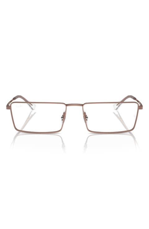 RX6541 56mm Rectangular Optical Glasses