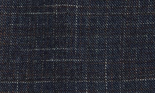 John Varvatos Star Usa Plaid Knit Sport Coat In Blue