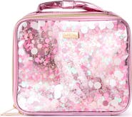 PACKED PARTY Pink Confetti-Filled Lunchbox