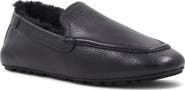 Aquatalia Qalista Weatherproof Faux Shearling Lined Driving Shoe