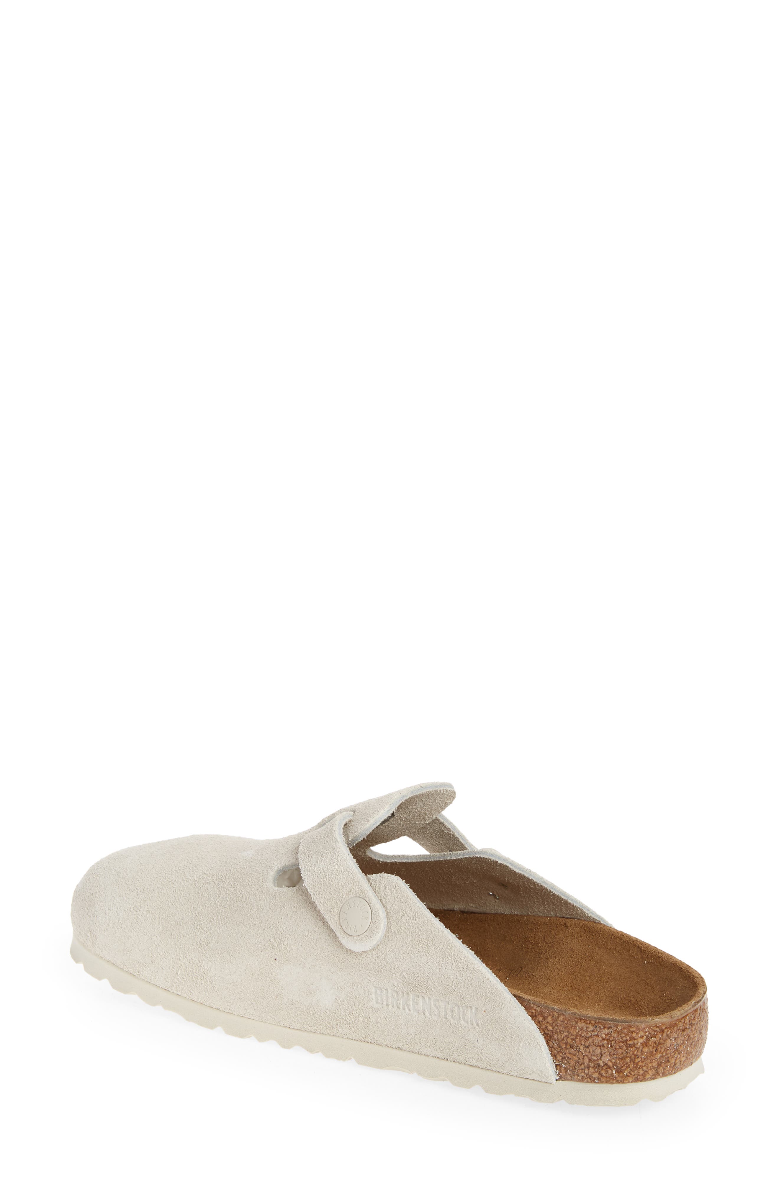 Boston Clog, Alternate, color, ANTIQUE WHITE