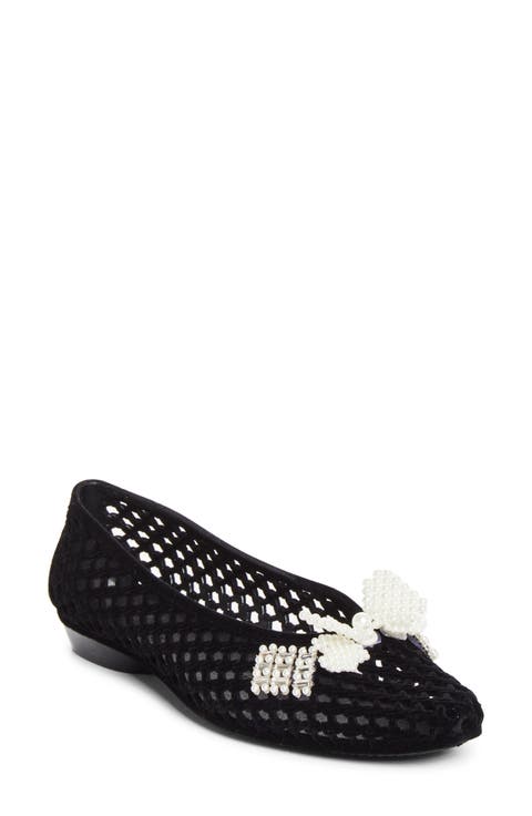 Plush Jelly Ballet Flat