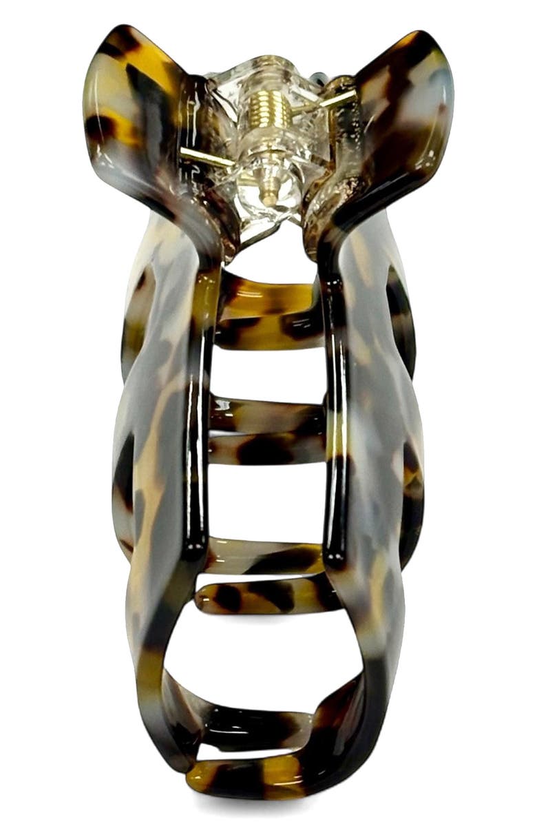 Ficcare Mae Jaw Clip, Alternate, color, Yellow Tokyo