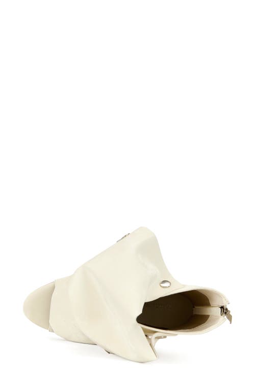 Azalea Wang Birdsong Open Toe Bootie In Brown