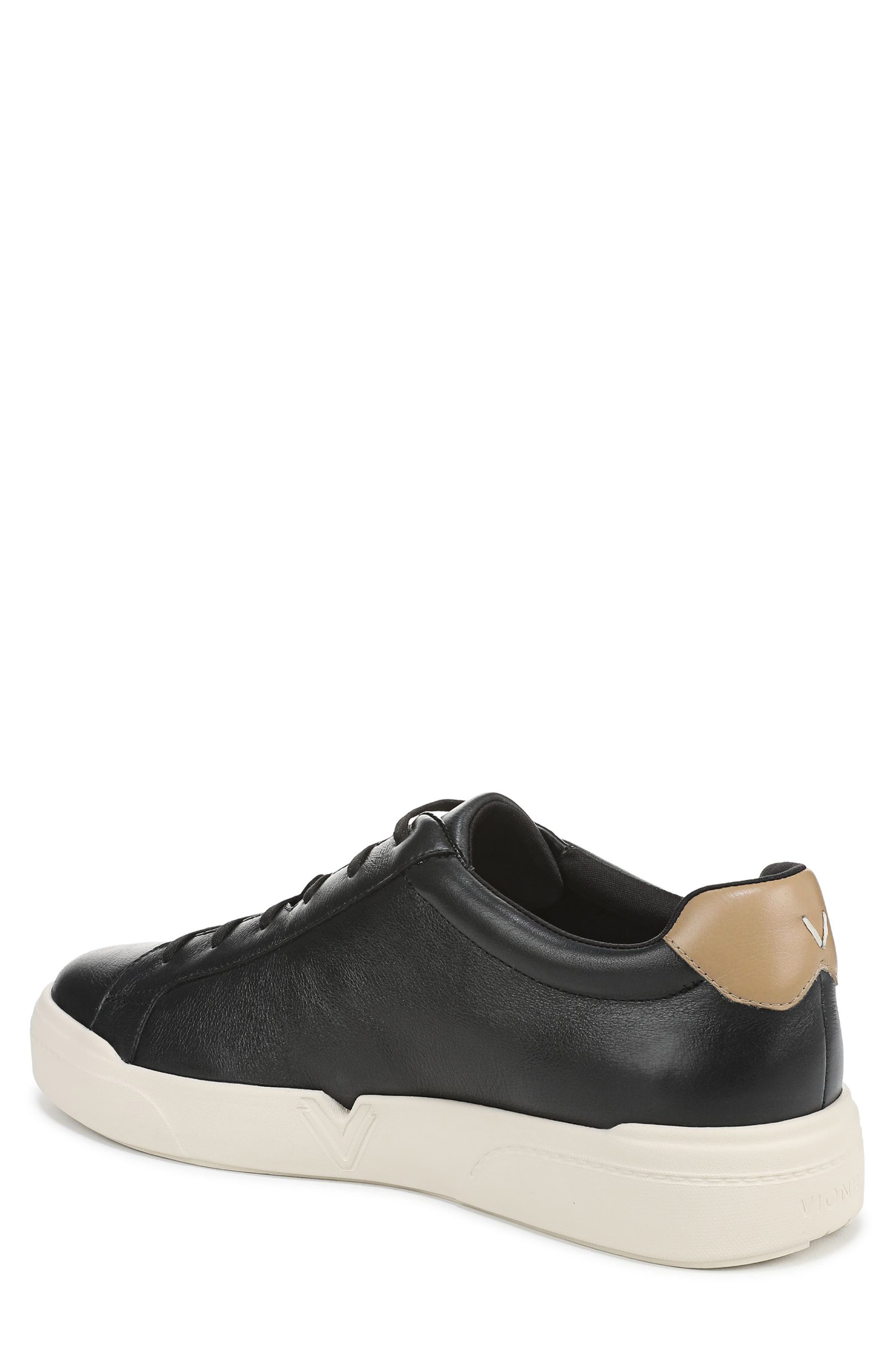 Vionic Colbie Low Top Sneaker, Alternate, color, Black
