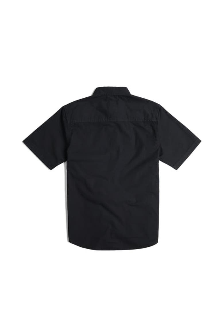 Men's Short Sleeve Desert Shirt, Alternate, color, Black
